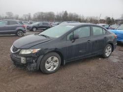 Honda salvage cars for sale: 2013 Honda Civic LX