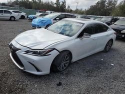 Salvage cars for sale at Riverview, FL auction: 2019 Lexus ES 350