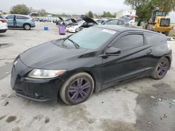 Salvage cars for sale at Orlando, FL auction: 2011 Honda CR-Z EX