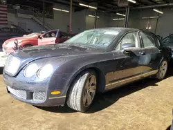 Salvage cars for sale at New Britain, CT auction: 2009 Bentley Continental Flying Spur