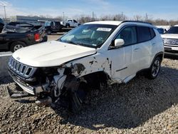 Salvage cars for sale at Louisville, KY auction: 2018 Jeep Compass Limited