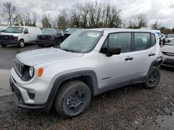 Jeep salvage cars for sale: 2021 Jeep Renegade Sport