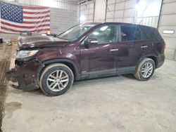 Salvage cars for sale at Columbia, MO auction: 2015 KIA Sorento LX