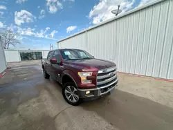 Ford F-150 salvage cars for sale: 2015 Ford F150 Supercrew