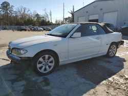 Salvage cars for sale from Copart Savannah, GA: 2006 BMW 325 CI