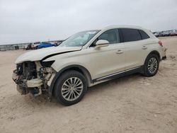 Lincoln mkx salvage cars for sale: 2016 Lincoln MKX Select