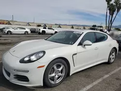 Salvage cars for sale at Van Nuys, CA auction: 2015 Porsche Panamera 2