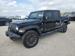 Salvage cars for sale from Copart Houston, TX: 2022 Jeep Gladiator Overland