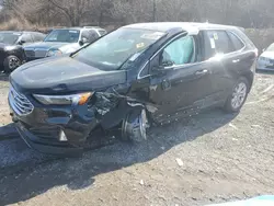 Salvage cars for sale at Baltimore, MD auction: 2023 Ford Edge Titanium