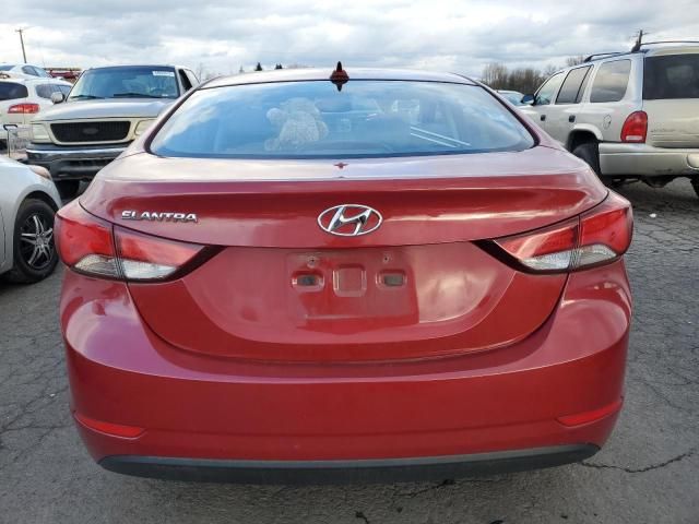 2016 Hyundai Elantra SE