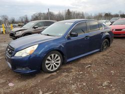 Salvage cars for sale at Chalfont, PA auction: 2011 Subaru Legacy 2.5I Limited