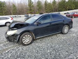 Salvage cars for sale at Gainesville, GA auction: 2012 Toyota Camry Base