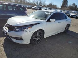 Salvage cars for sale at Portland, OR auction: 2017 Honda Accord Sport Special Edition