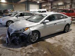 Salvage cars for sale at Eldridge, IA auction: 2016 Hyundai Sonata SE