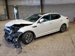 Salvage cars for sale at Chalfont, PA auction: 2015 KIA Optima SX