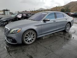 Salvage cars for sale at Colton, CA auction: 2018 Mercedes-Benz S 560