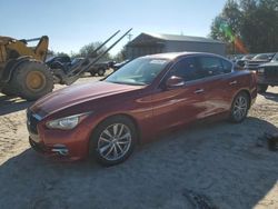 Salvage cars for sale at Midway, FL auction: 2014 Infiniti Q50 Base