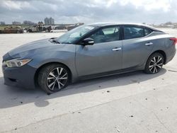 Salvage cars for sale from Copart New Orleans, LA: 2016 Nissan Maxima 3.5S