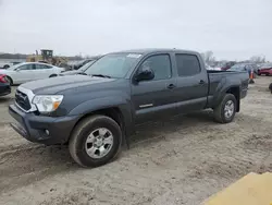 Salvage trucks for sale at Kansas City, KS auction: 2014 Toyota Tacoma Double Cab Long BED