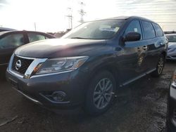 Salvage cars for sale at Elgin, IL auction: 2014 Nissan Pathfinder S