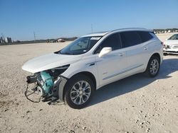 Salvage cars for sale at New Braunfels, TX auction: 2020 Buick Enclave Avenir