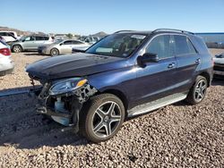 Salvage cars for sale at Phoenix, AZ auction: 2018 Mercedes-Benz GLE 350