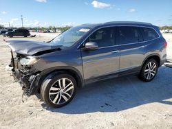 Salvage cars for sale at Arcadia, FL auction: 2017 Honda Pilot Touring