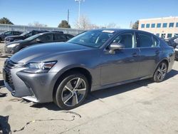 Salvage cars for sale at Littleton, CO auction: 2016 Lexus GS 350