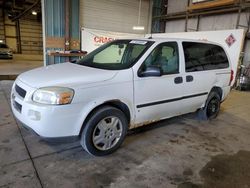 Salvage cars for sale at Eldridge, IA auction: 2006 Chevrolet Uplander LS