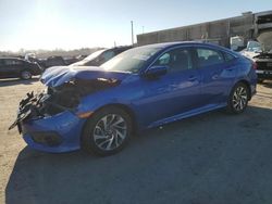 Salvage cars for sale at Fredericksburg, VA auction: 2018 Honda Civic EX