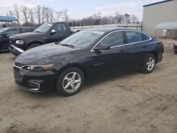 Salvage cars for sale at Spartanburg, SC auction: 2016 Chevrolet Malibu LS