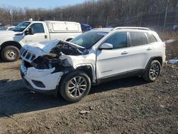 Salvage cars for sale at Baltimore, MD auction: 2019 Jeep Cherokee Latitude Plus