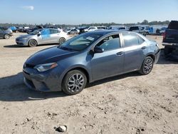 Salvage cars for sale at Houston, TX auction: 2015 Toyota Corolla ECO