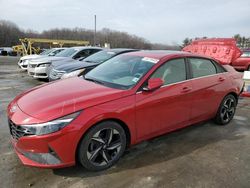 Salvage cars for sale at Windsor, NJ auction: 2021 Hyundai Elantra SEL