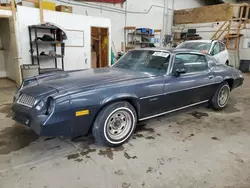 Salvage cars for sale at Ham Lake, MN auction: 1981 Chevrolet Camaro