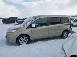 Salvage cars for sale at Wayland, MI auction: 2014 Ford Transit Connect XLT