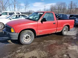 Salvage cars for sale at New Britain, CT auction: 1997 Chevrolet S Truck S10