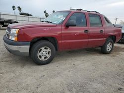 Salvage cars for sale at Mercedes, TX auction: 2004 Chevrolet Avalanche C1500