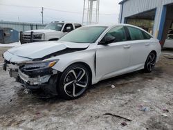 Honda salvage cars for sale: 2021 Honda Accord Sport