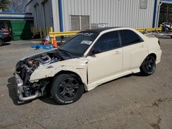 Salvage cars for sale at Austell, GA auction: 2002 Subaru Impreza WRX