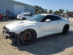 Salvage cars for sale at Hampton, VA auction: 2018 Nissan GT-R Pure