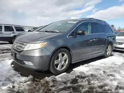 Salvage cars for sale at New Britain, CT auction: 2013 Honda Odyssey Touring