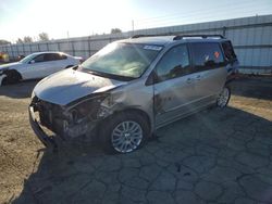 Salvage cars for sale at Martinez, CA auction: 2009 Toyota Sienna XLE