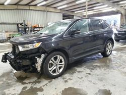 Salvage cars for sale at Hampton, VA auction: 2018 Ford Edge Titanium