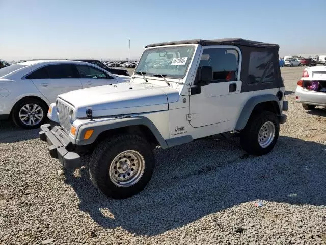 2004 Jeep Wrangler / TJ SE