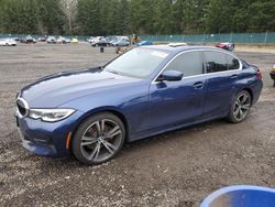 Salvage cars for sale at Graham, WA auction: 2020 BMW 330I