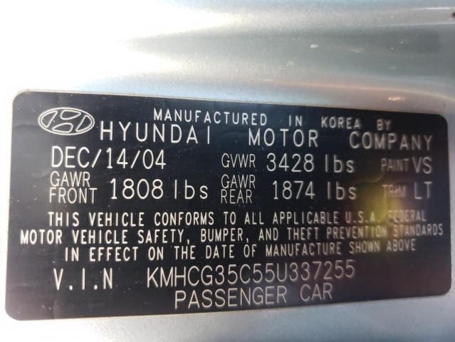 2005 Hyundai Accent GS