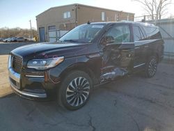 Salvage cars for sale at Glassboro, NJ auction: 2024 Lincoln Navigator L Black Label