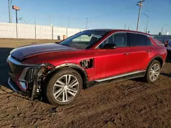 Salvage cars for sale at Greenwood, NE auction: 2024 Cadillac Lyriq Luxury