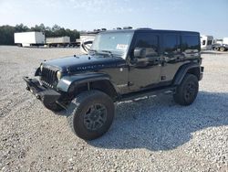 Jeep Wrangler Unlimited Rubicon salvage cars for sale: 2016 Jeep Wrangler Unlimited Rubicon